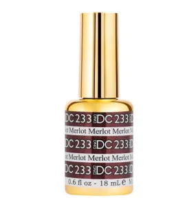 DND DC Gel Nail Polish -Merlot  #233