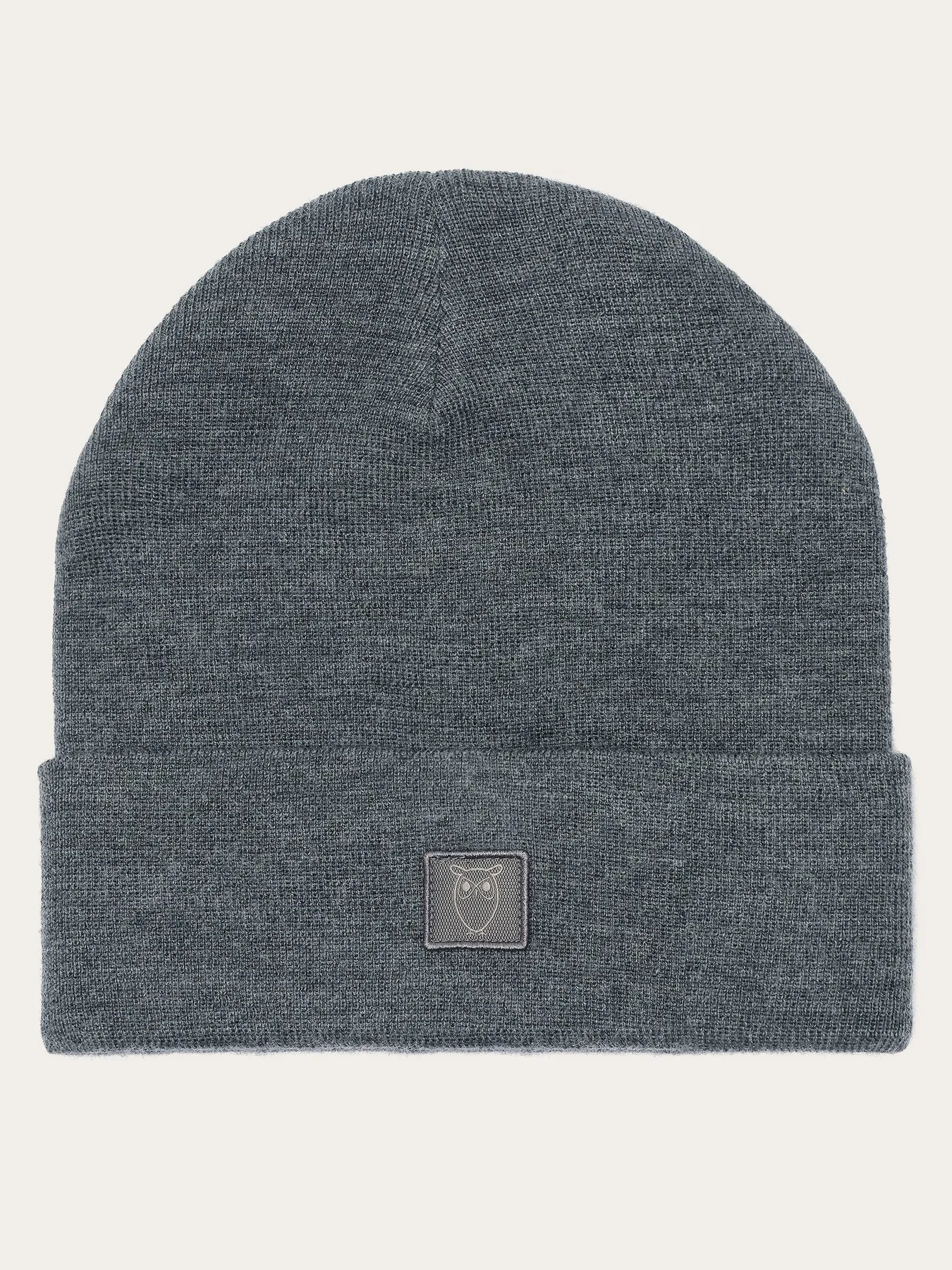 Double layer fine merino wool beanie