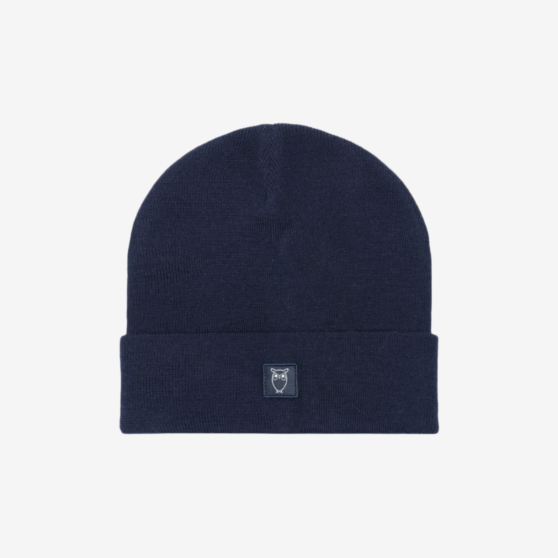 Double layer fine merino wool beanie