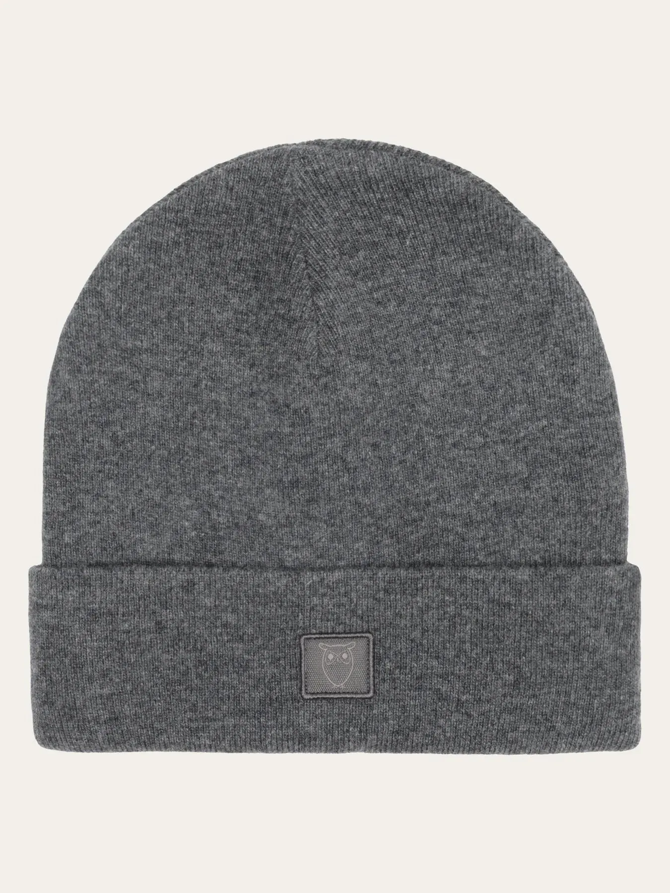 Double layer fine merino wool beanie