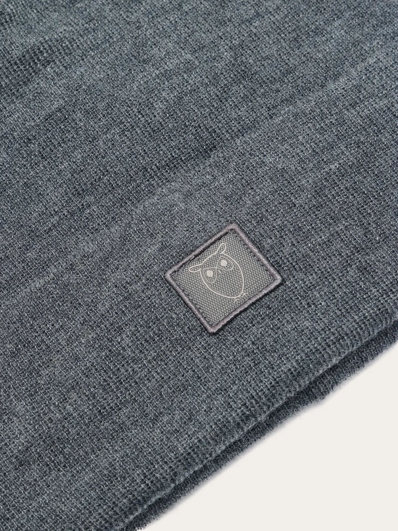 Double layer fine merino wool beanie