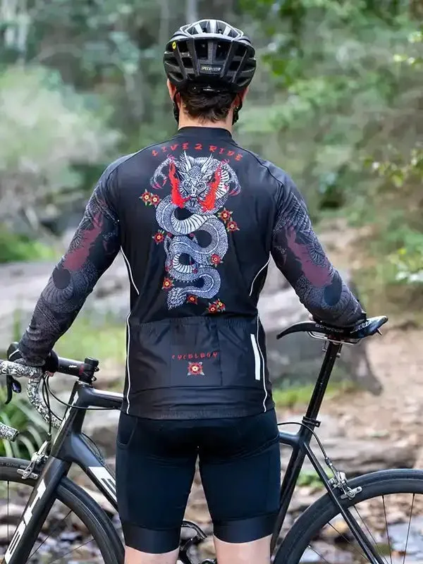 Dragon Men's Winter Long Sleeve Jersey