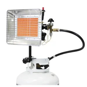 Flame King 13,000 BTU Outdoor Portable Propane Tank Top Heater Igniter