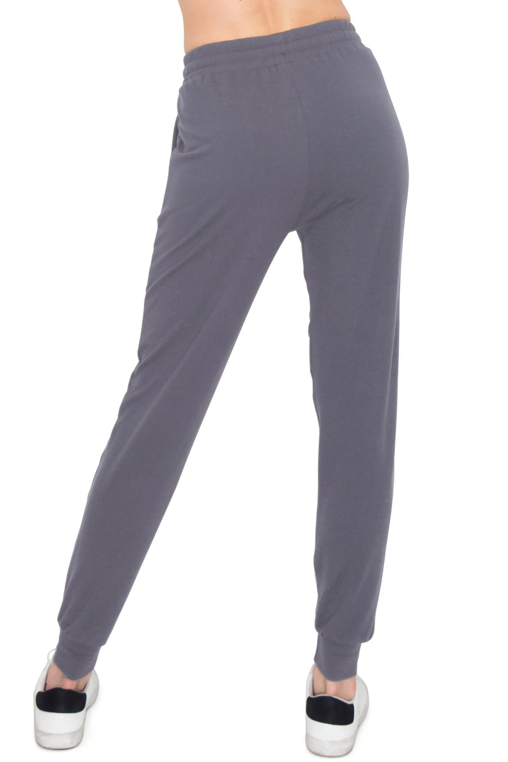 Fleece Jogger Sweatpants - Soft Stretch Warm Sweatpants with Pockets