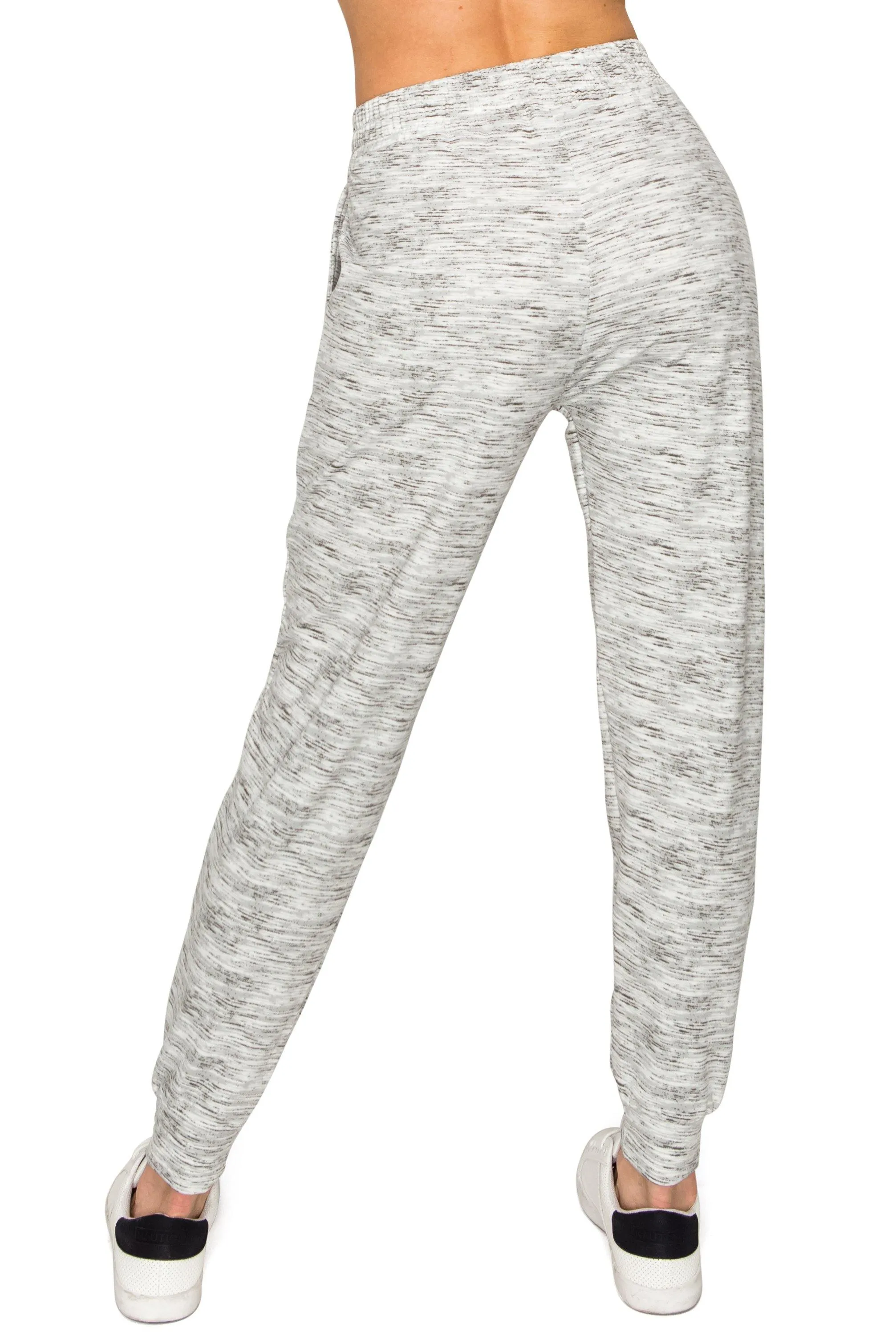 Fleece Jogger Sweatpants - Soft Stretch Warm Sweatpants with Pockets