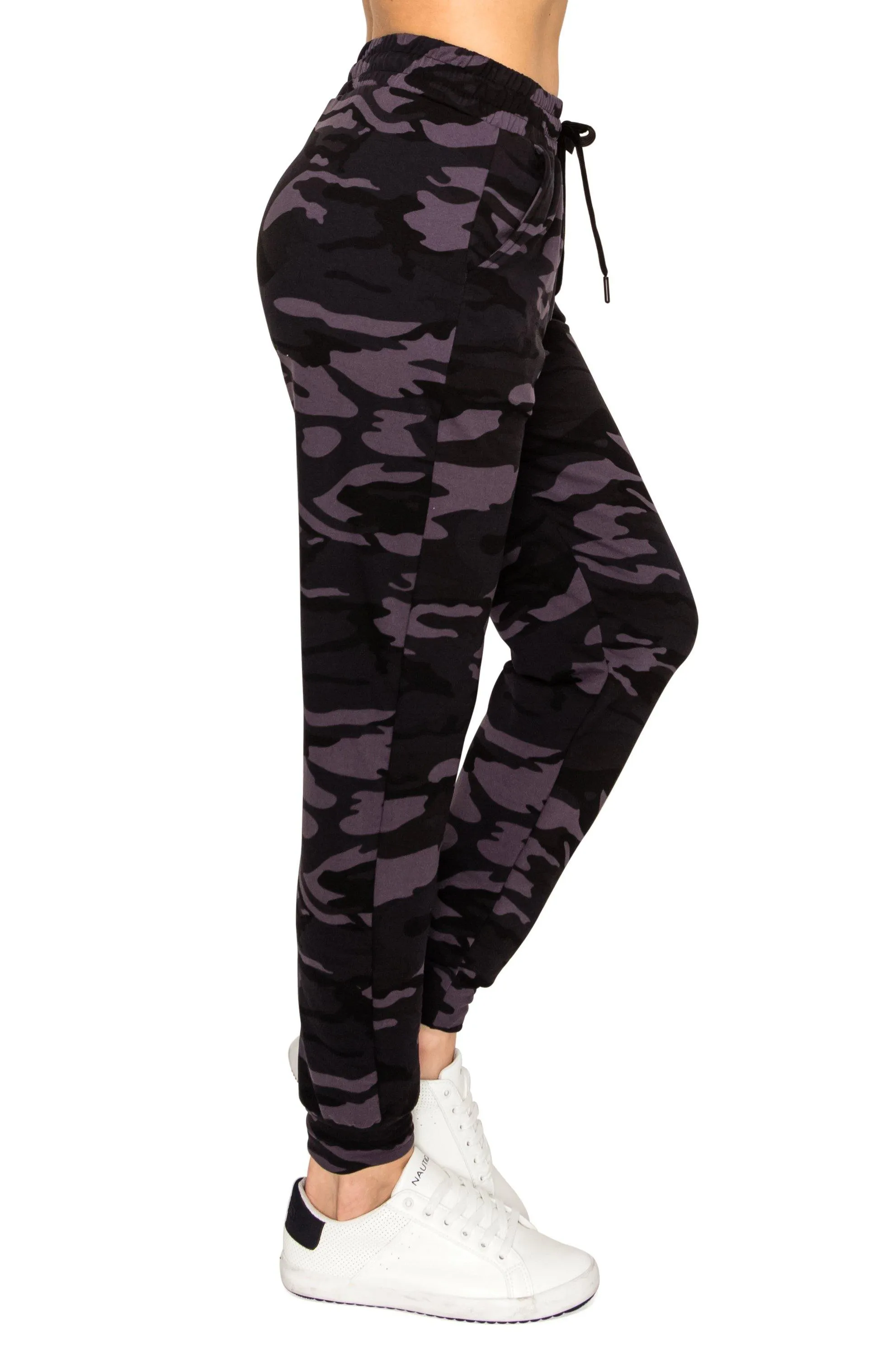 Fleece Jogger Sweatpants - Soft Stretch Warm Sweatpants with Pockets