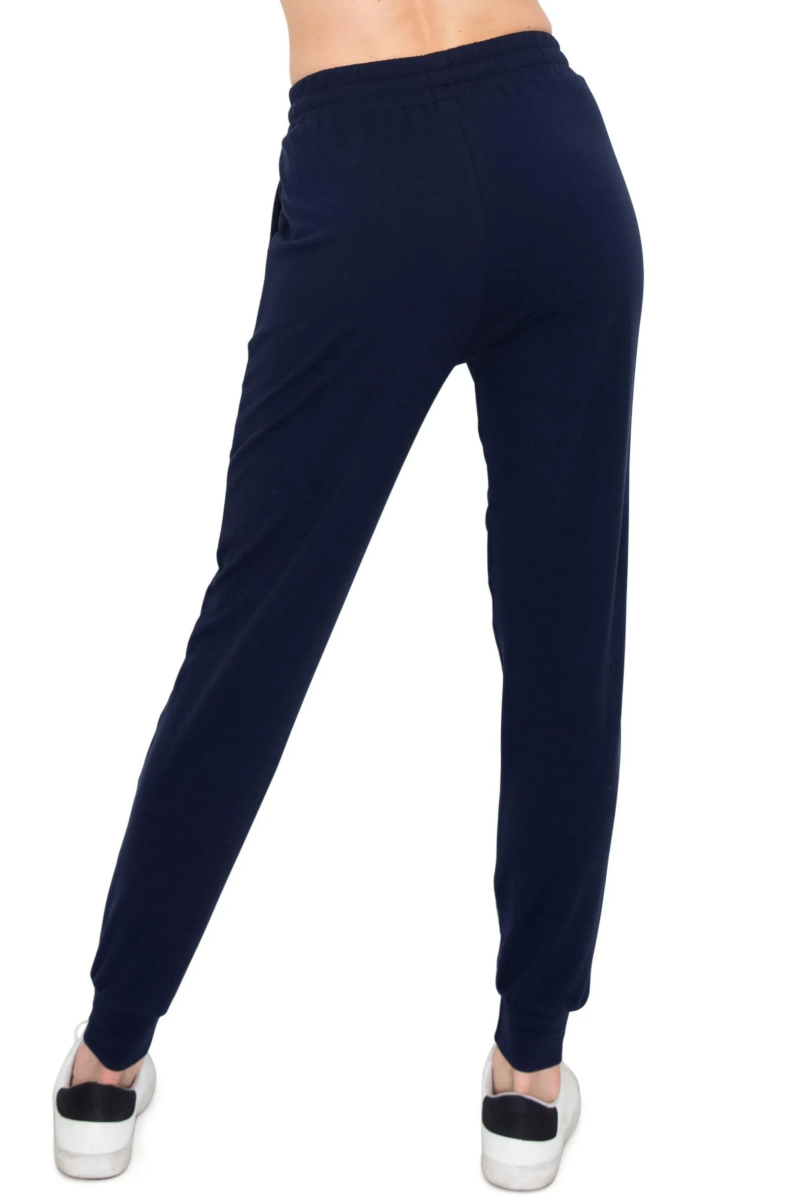 Fleece Jogger Sweatpants - Soft Stretch Warm Sweatpants with Pockets