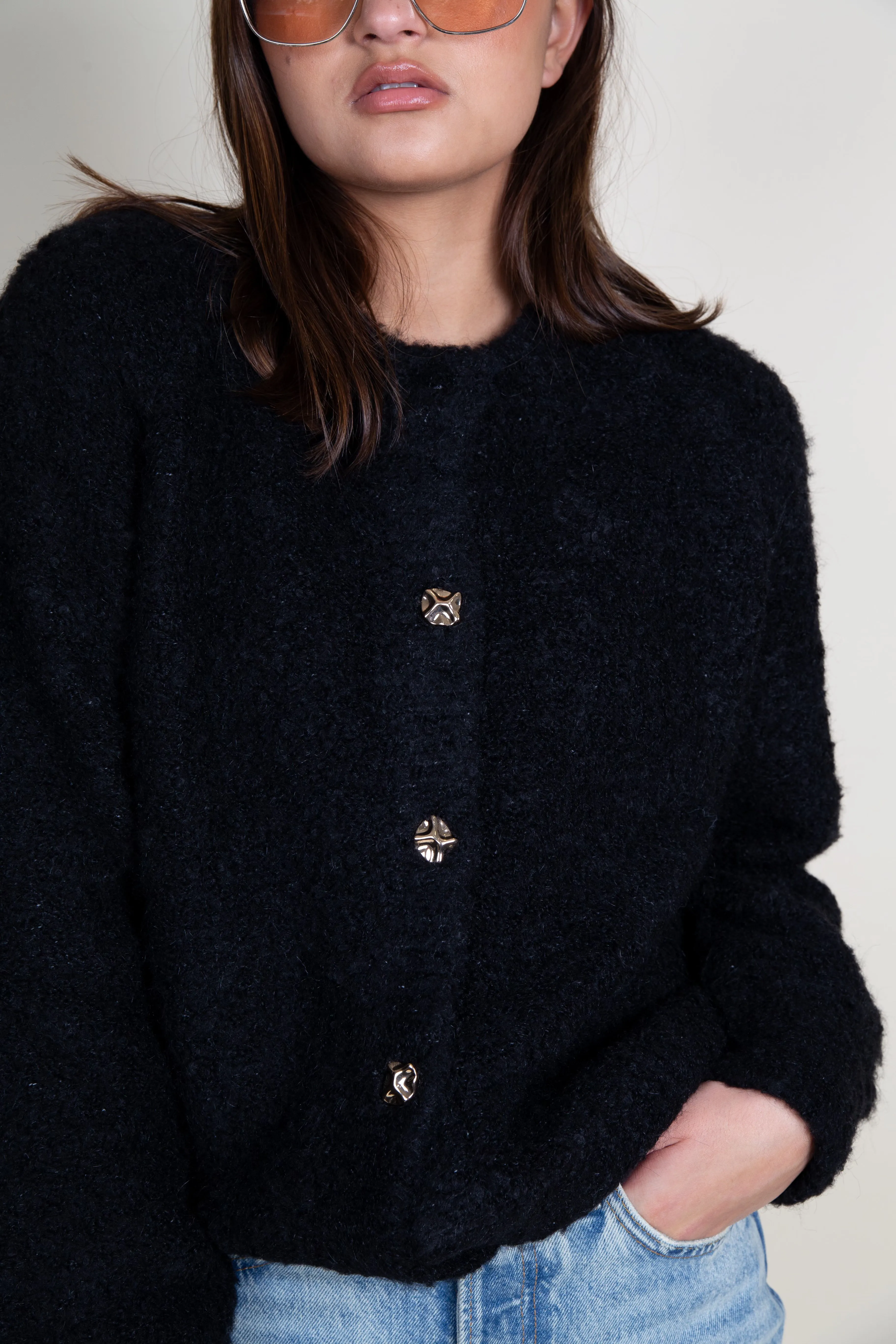 FRENCH | Niki Cardigan - Black