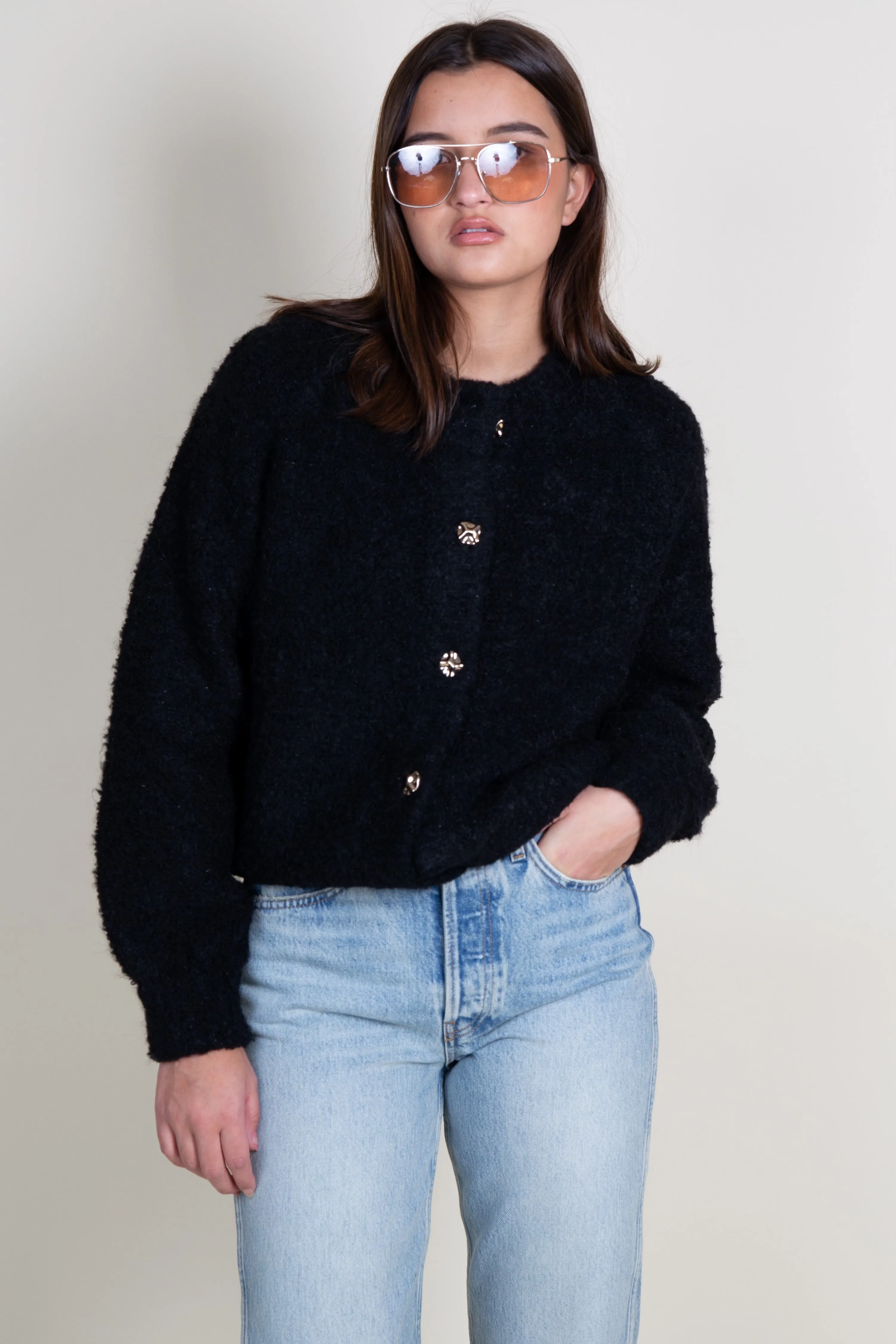 FRENCH | Niki Cardigan - Black