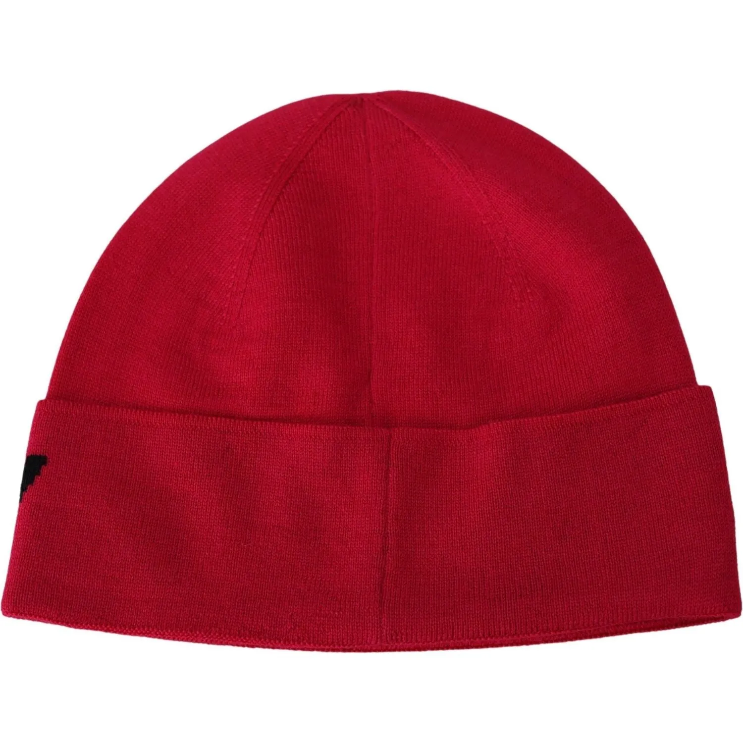 Givenchy Elegant Wool Beanie with Signature Contrast Logo