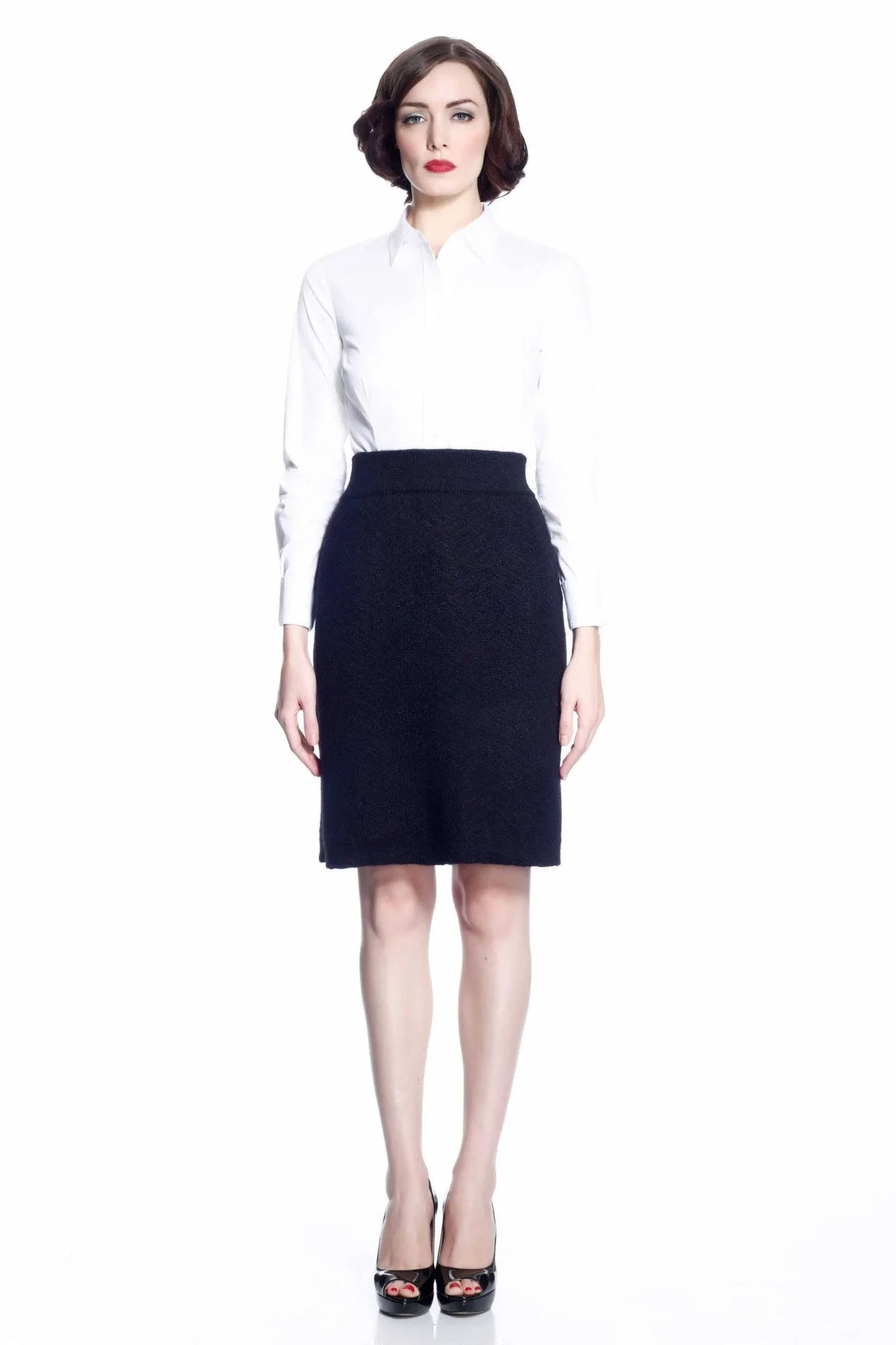 Glenda Reversible Pencil Skirt