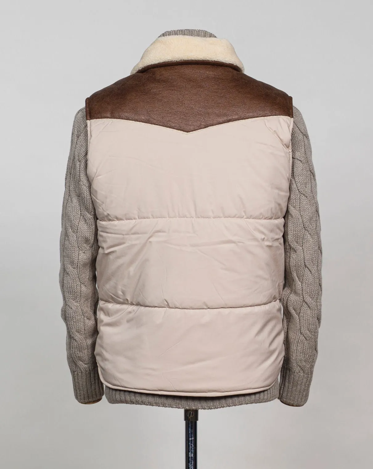 Gran Sasso Western Gilet / Light Beige