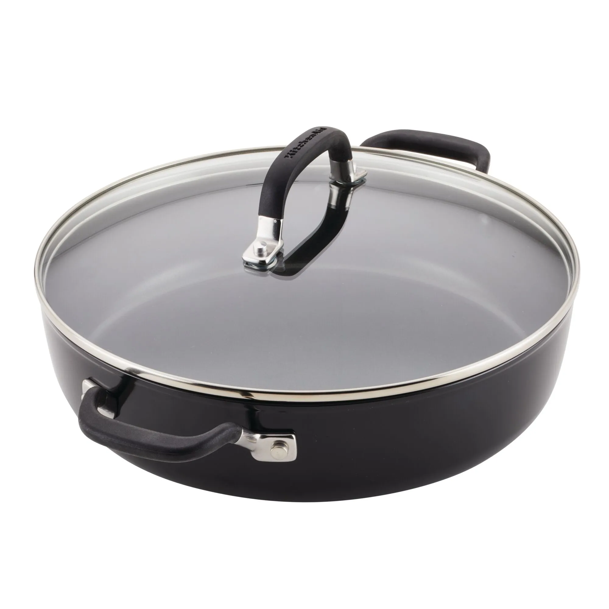 Hard-Anodized Nonstick 5-Quart Everything Pan with Lid