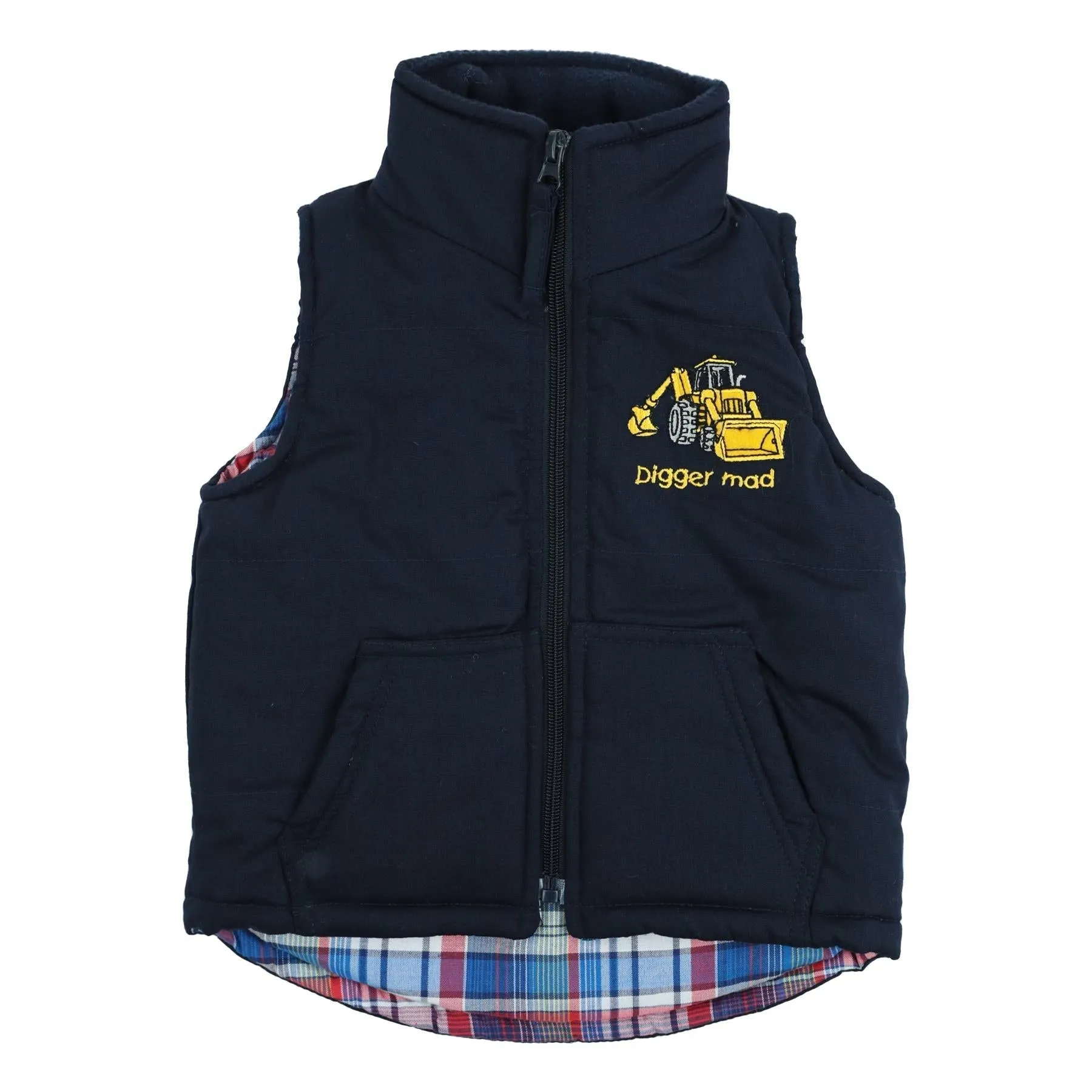 Hazy Blue Kids Country Padded Gilet