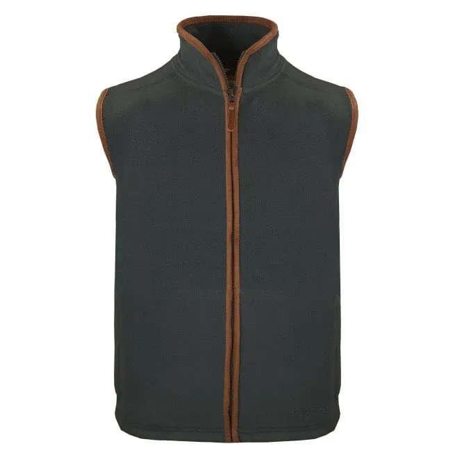 Hazy Blue Mens Fleece Waistcoat Gilet Bodywarmer - Bentley