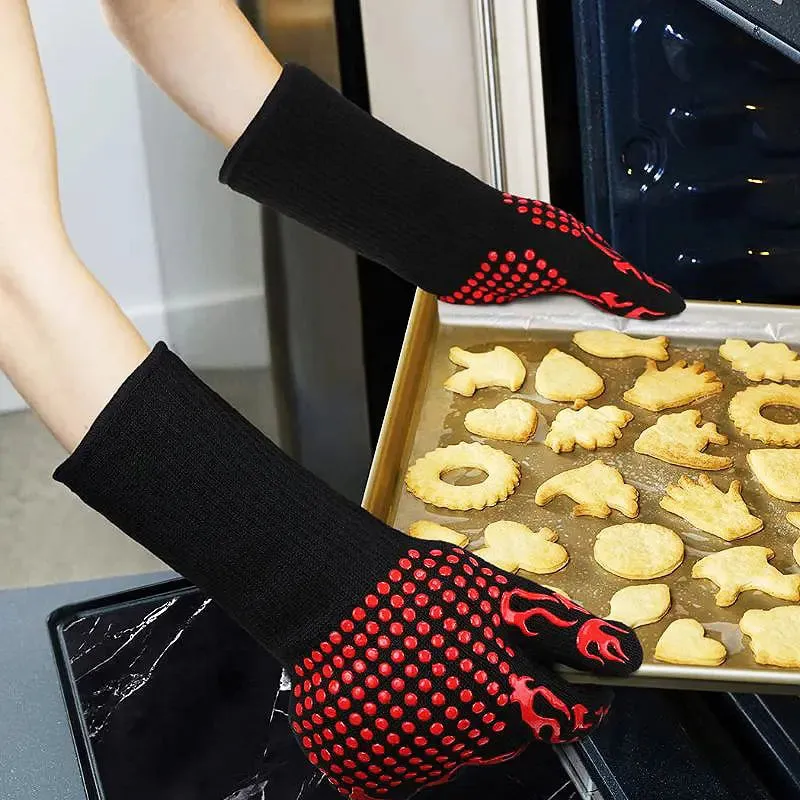 Heat-Resistant Gloves - Kitchen & Barbecue