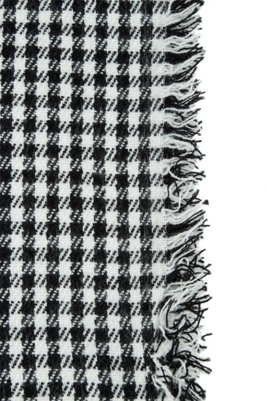 Houndstooth Infinity Scarf