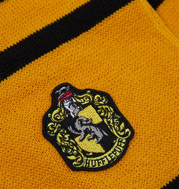 Hufflepuff Knitted Crest Scarf