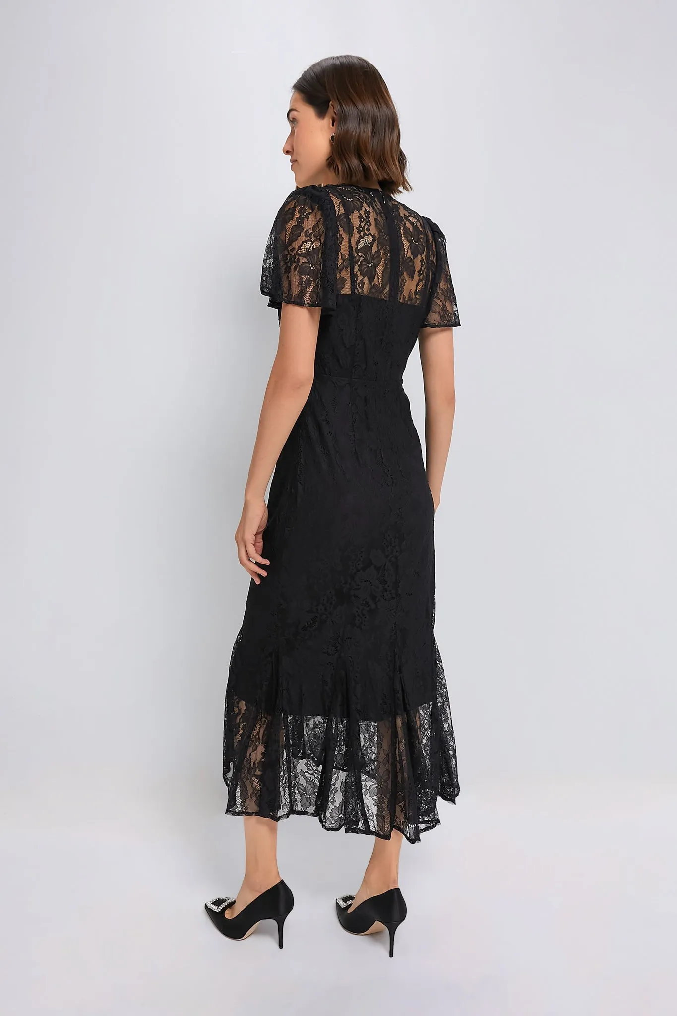 Ink Lyon Lace Arabella Dress