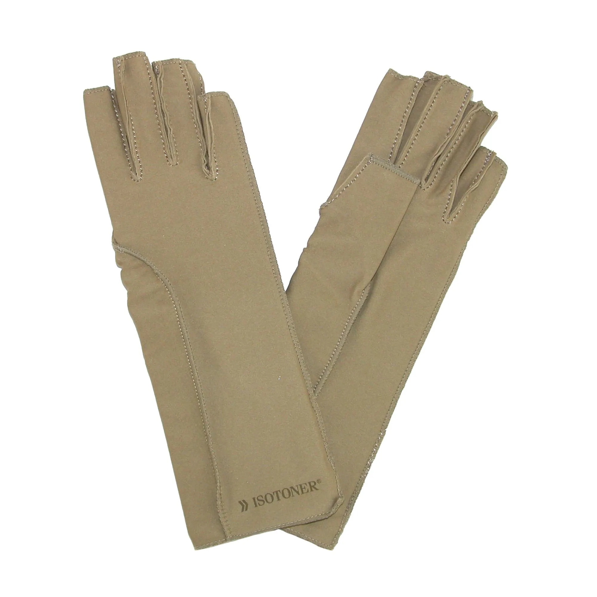 Isotoner Therapeutic Compression Fingerless Gloves