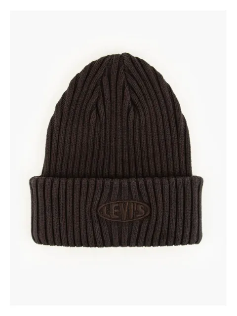 Levi's® Garment Dyed Beanie/Black - New AW21