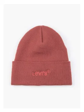 Levi's® Wordmark Beanie/Dull Red - New AW21