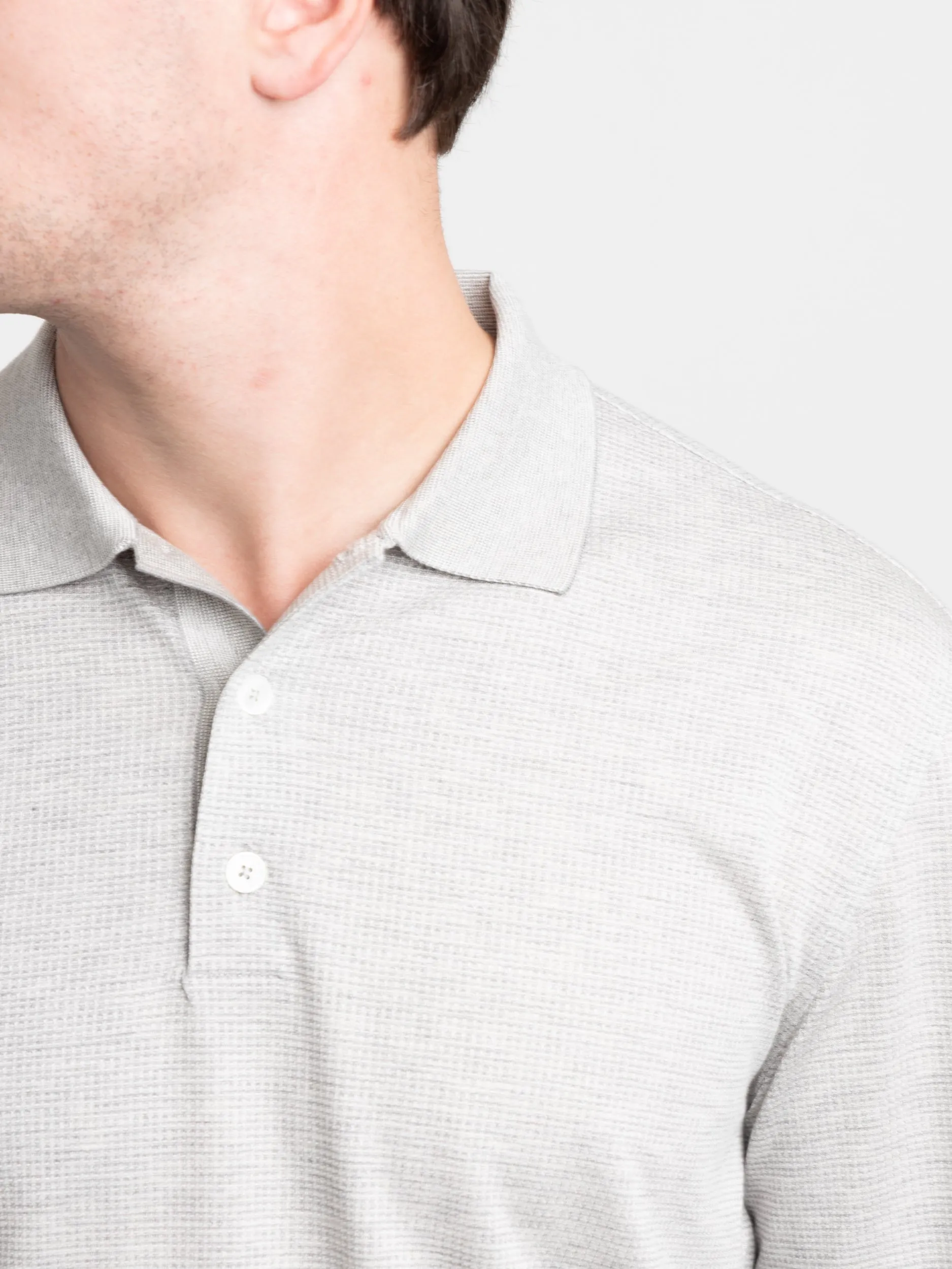 Light Grey Henley