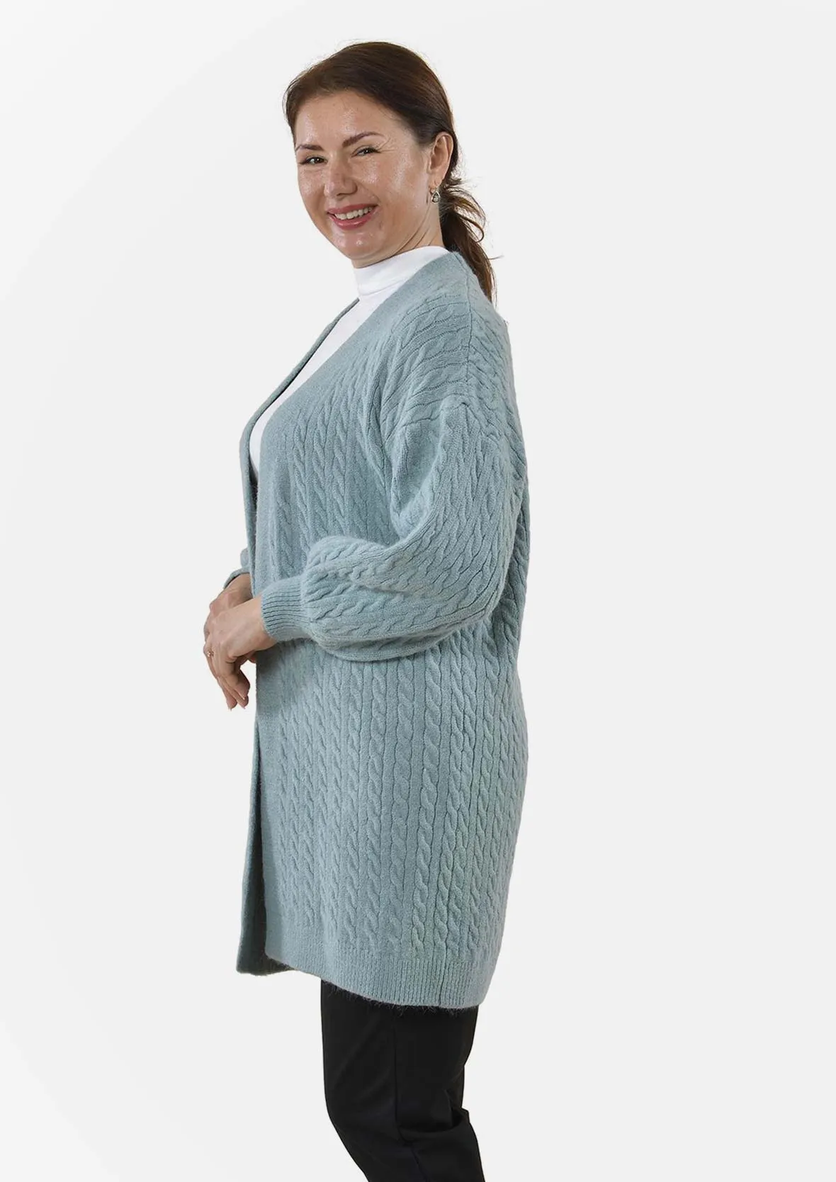 Long Sleeves Knit Cardigan