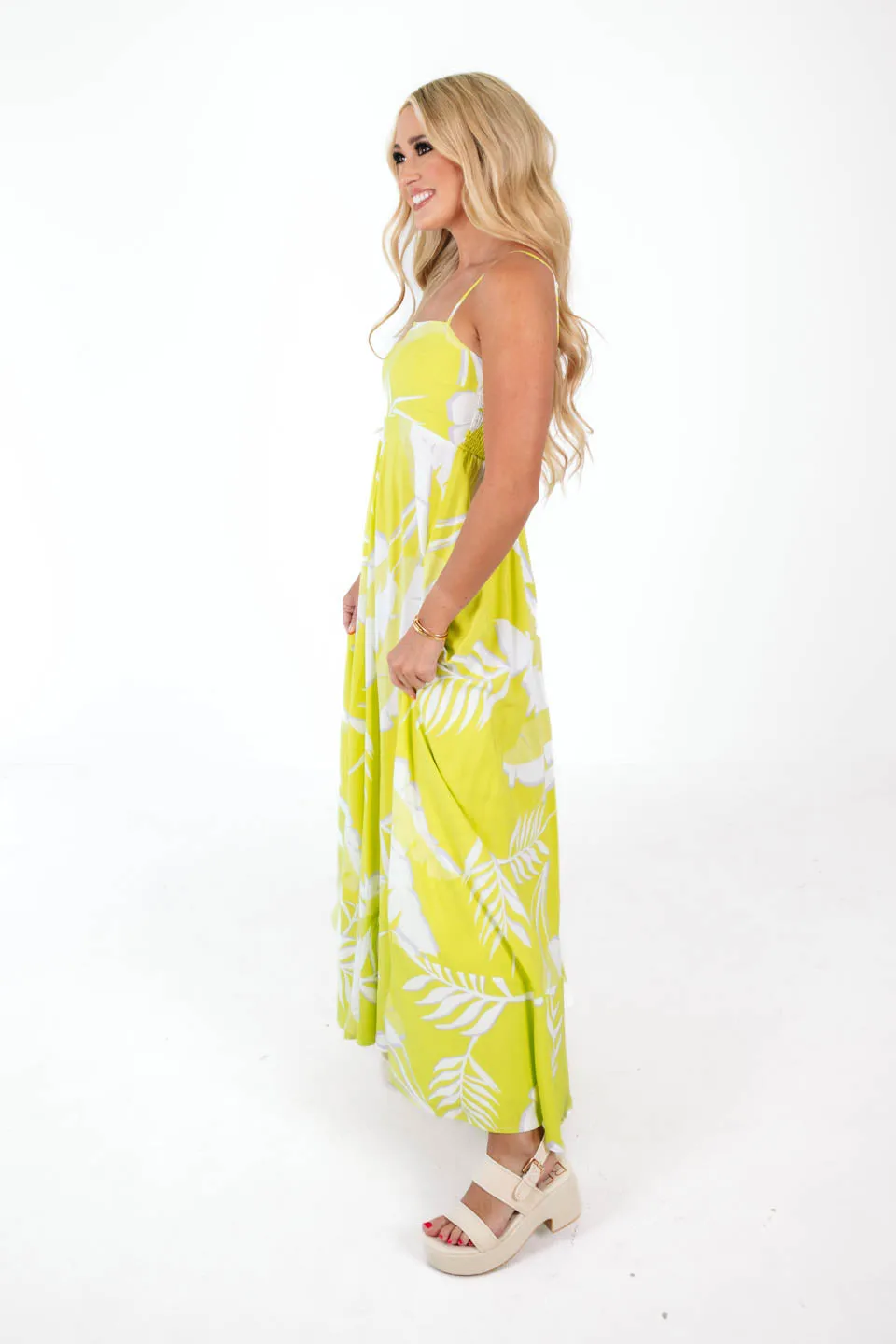 Loving Limeade Maxi Dress - Lime Green