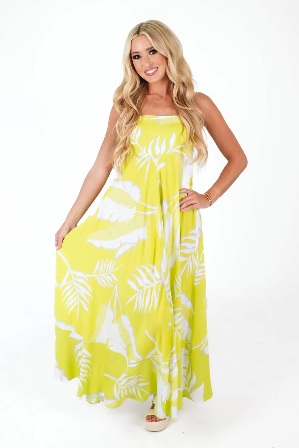 Loving Limeade Maxi Dress - Lime Green