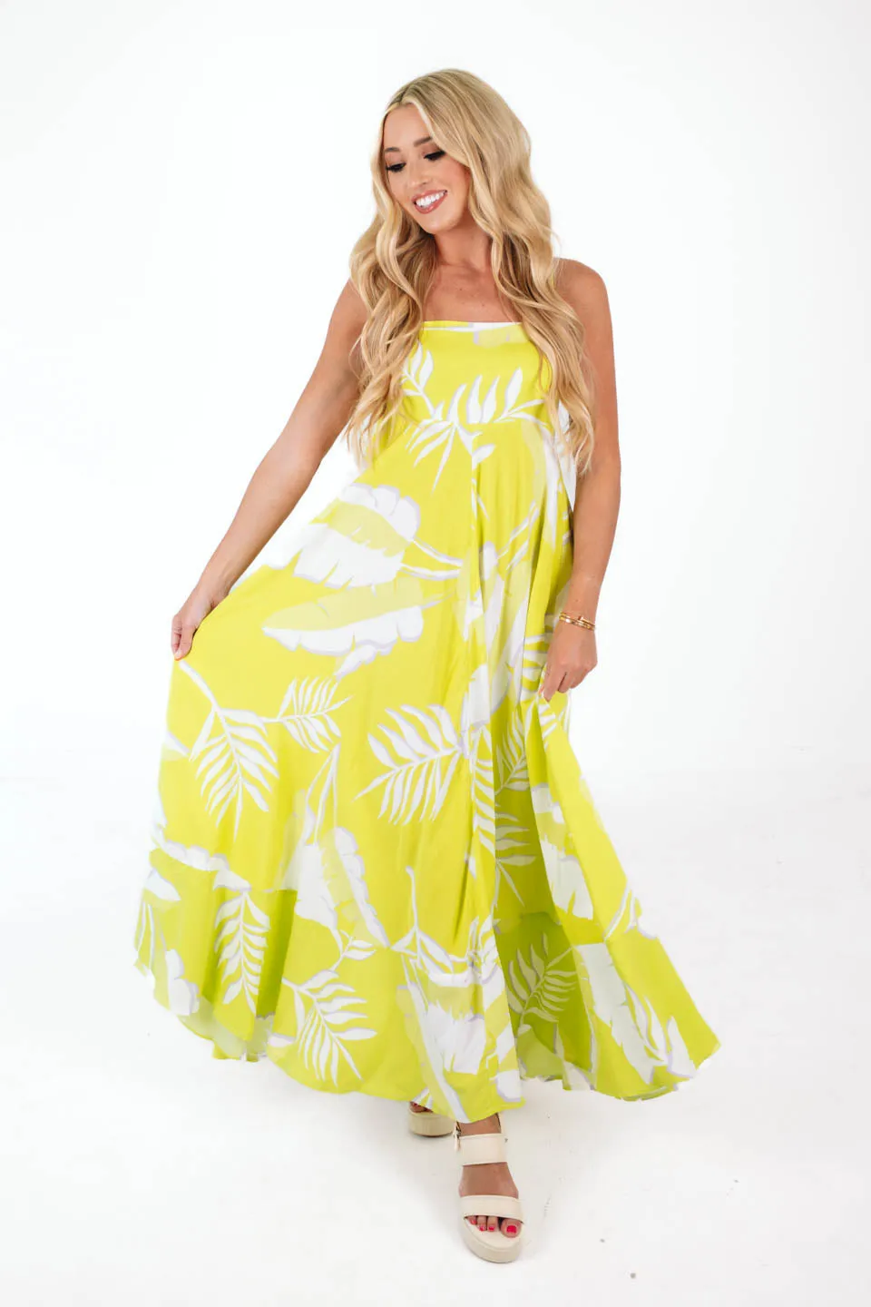 Loving Limeade Maxi Dress - Lime Green