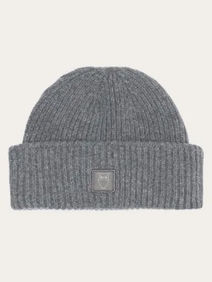 Low Wool Rib Beanie