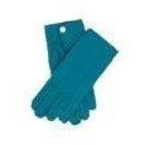 Men's Deluxe Nylon Gloves w/Snaps (Turquoise) Accessory