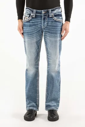 Men's Rock Revival Esteban Bootcut Jean