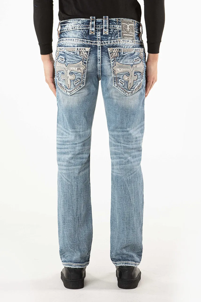 Men's Rock Revival Jameel Straight Leg Jean