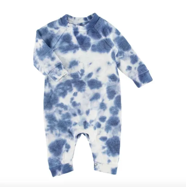 Miki Miette - Henry Romper in Indigo Tie Dye