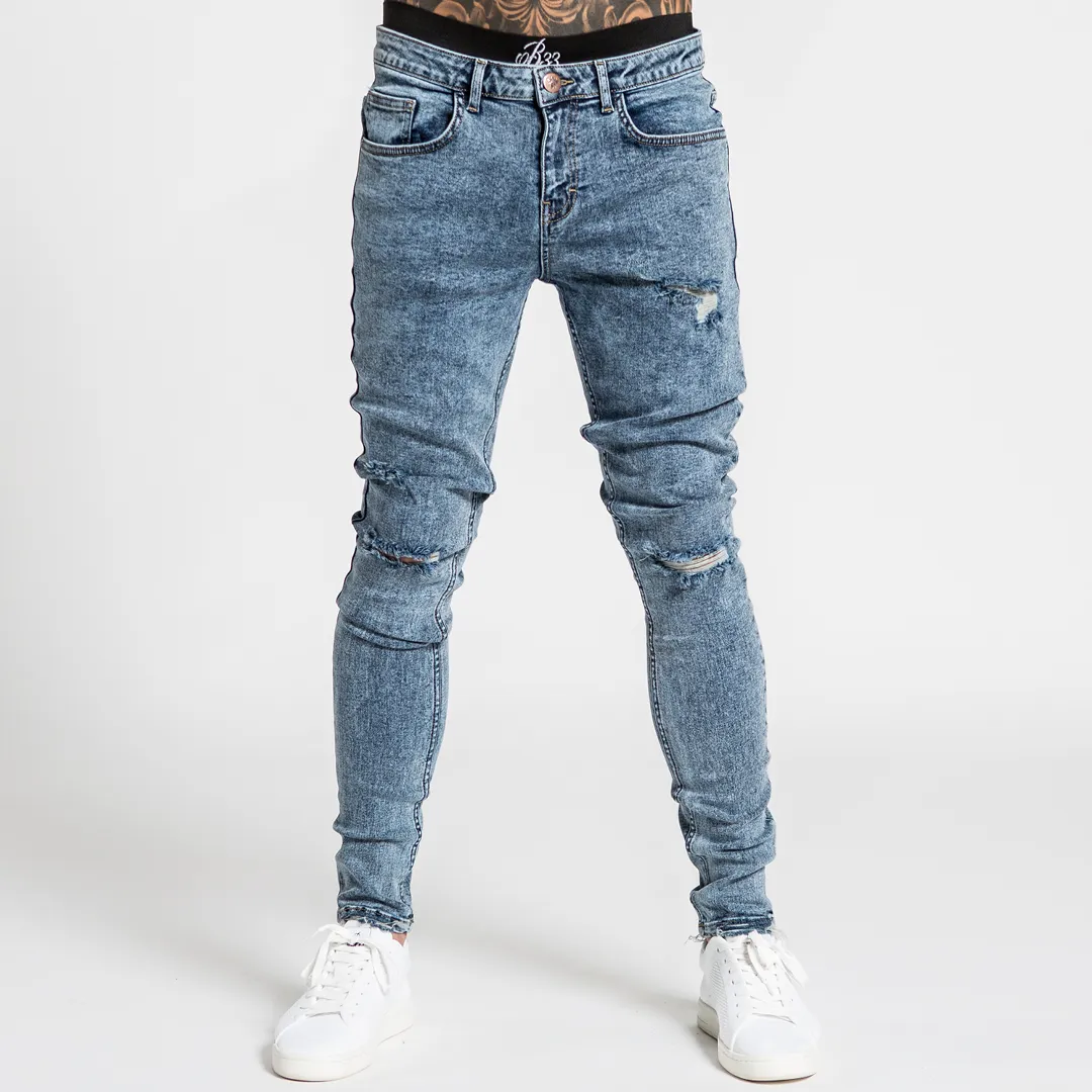 Montri Slim Fit Jeans - Light Blue