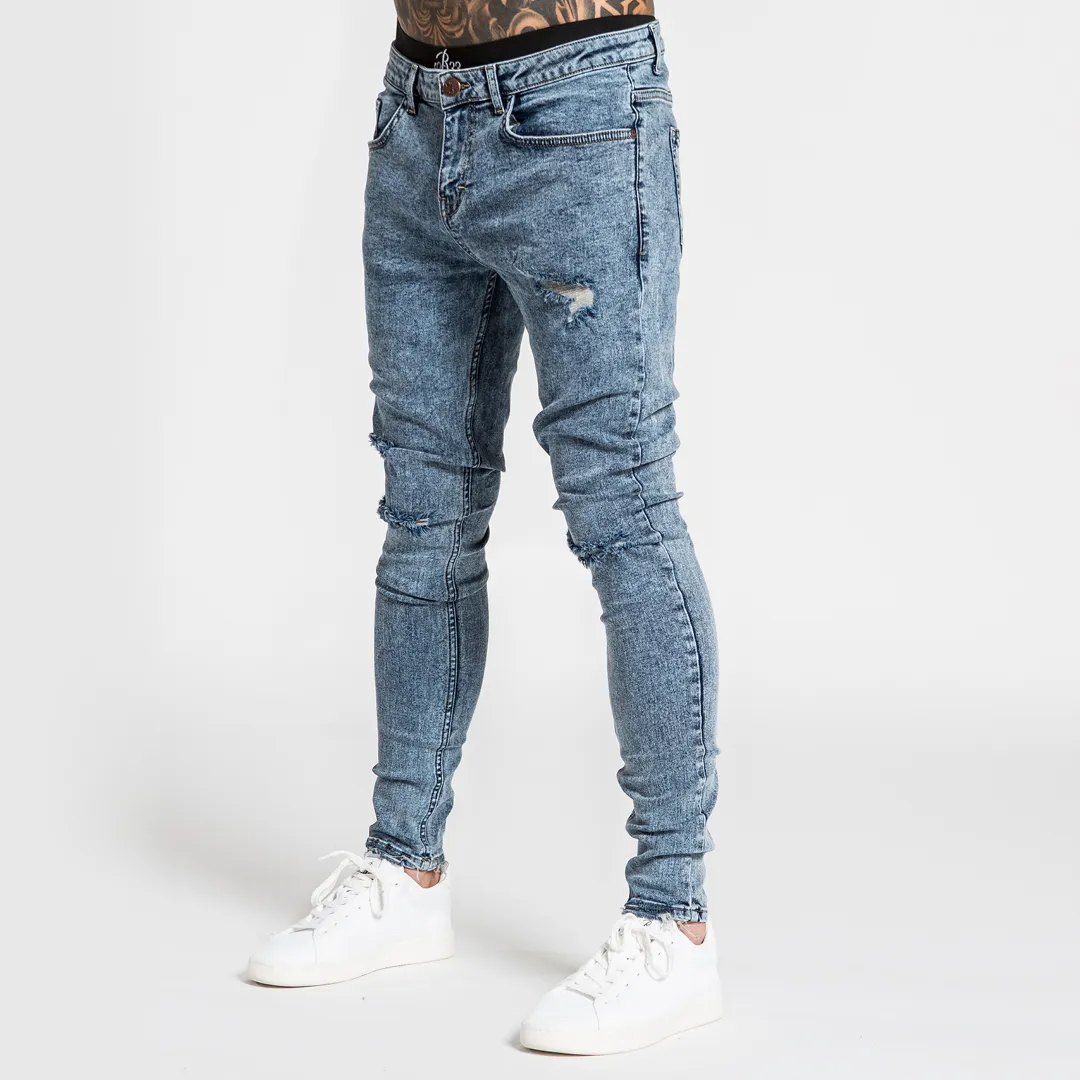 Montri Slim Fit Jeans - Light Blue