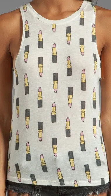 Morning Warrior Lipstick Lover Tank