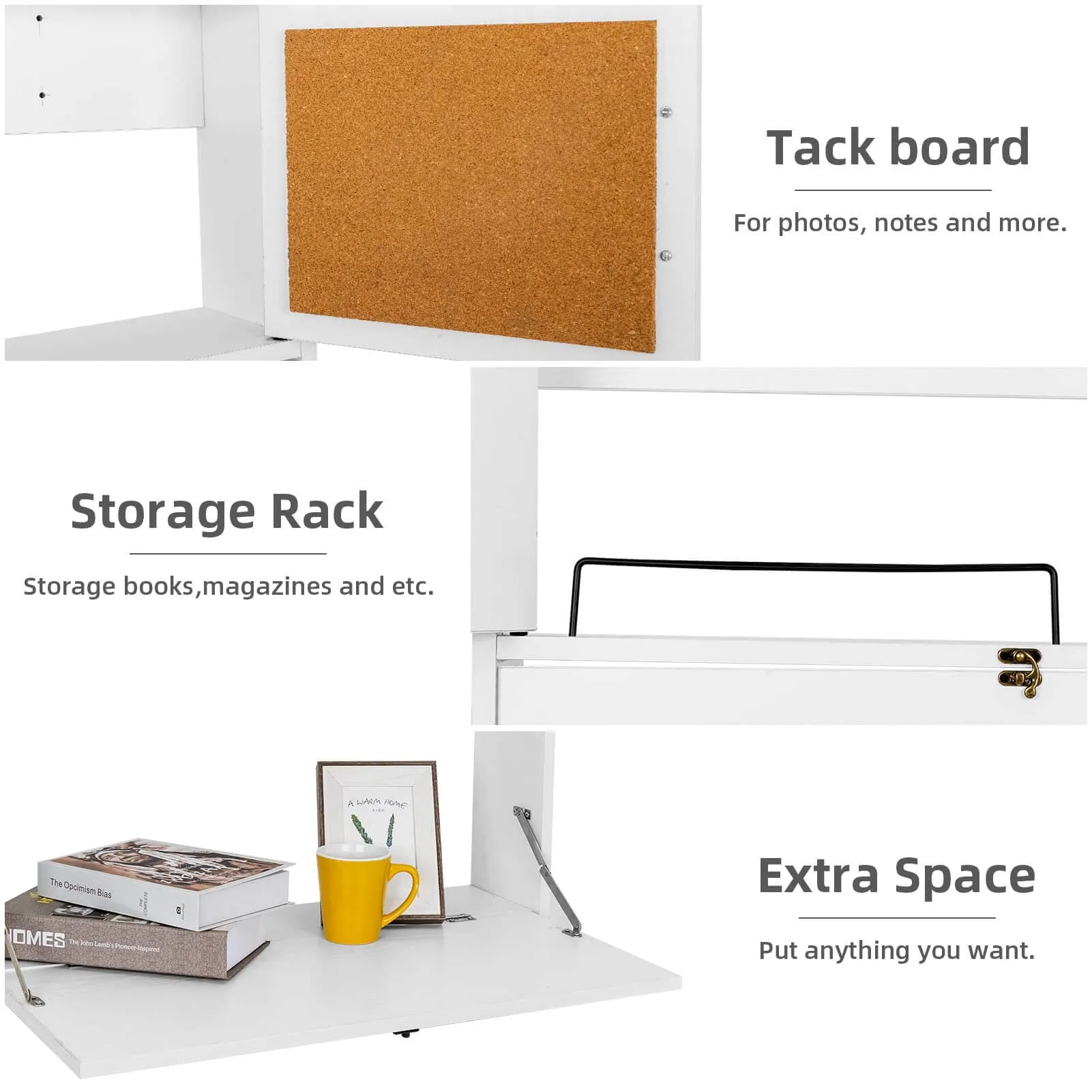 Multifunctional Fold Down Laptop Computer Table  IF016