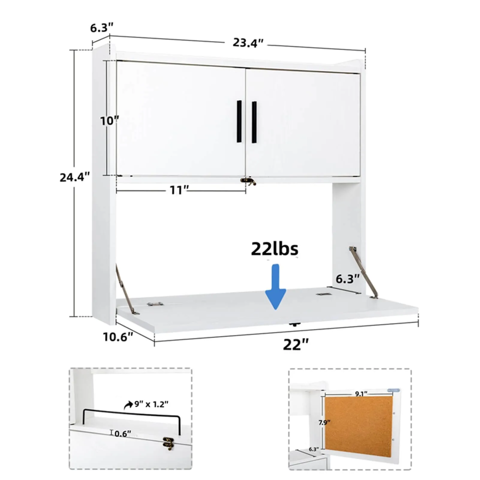 Multifunctional Fold Down Laptop Computer Table  IF016