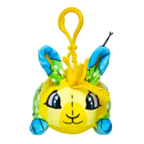 Neopets Snowbunny 4" Keychain Plush