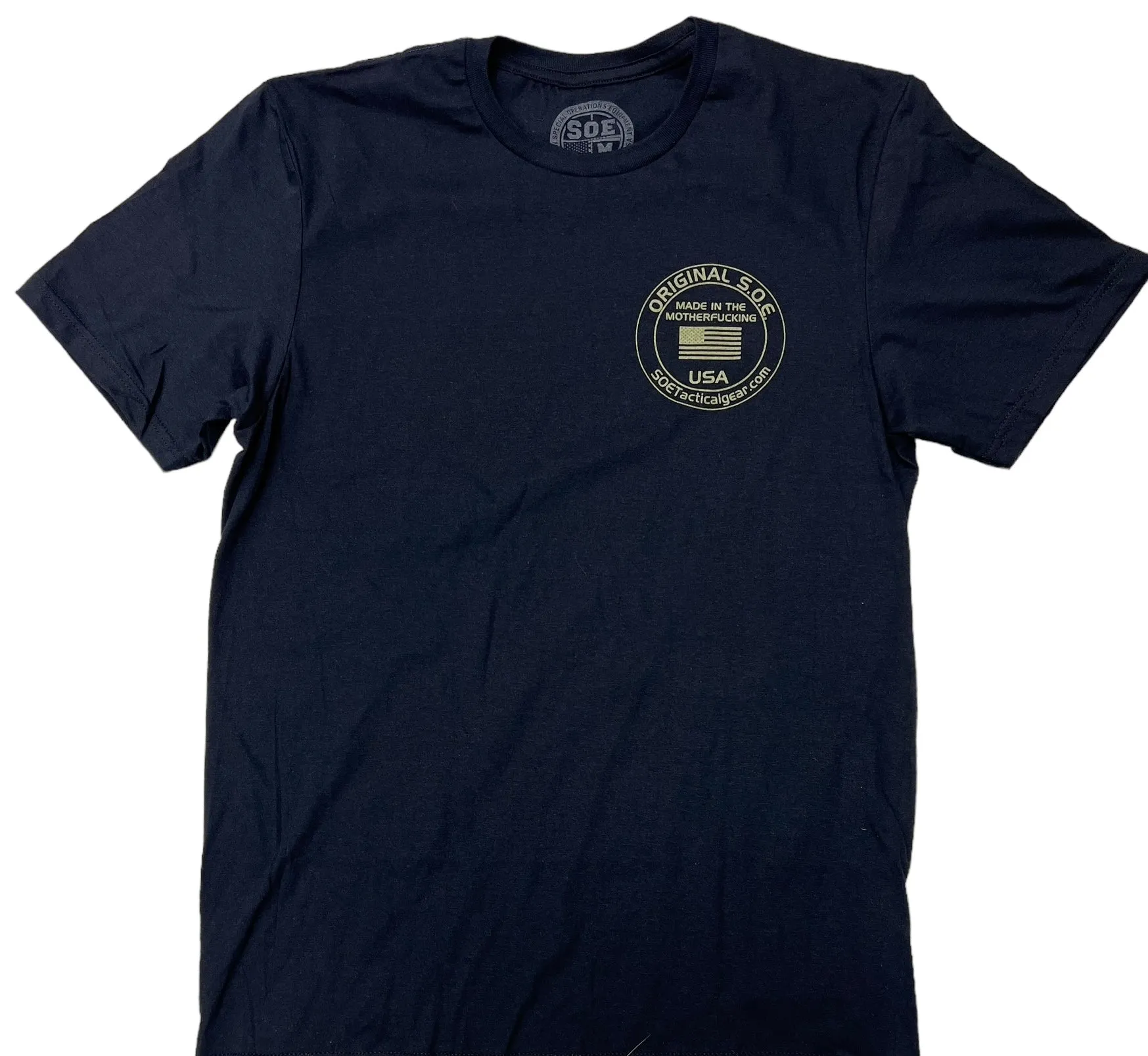 Old School OD Round Logo T Shirt