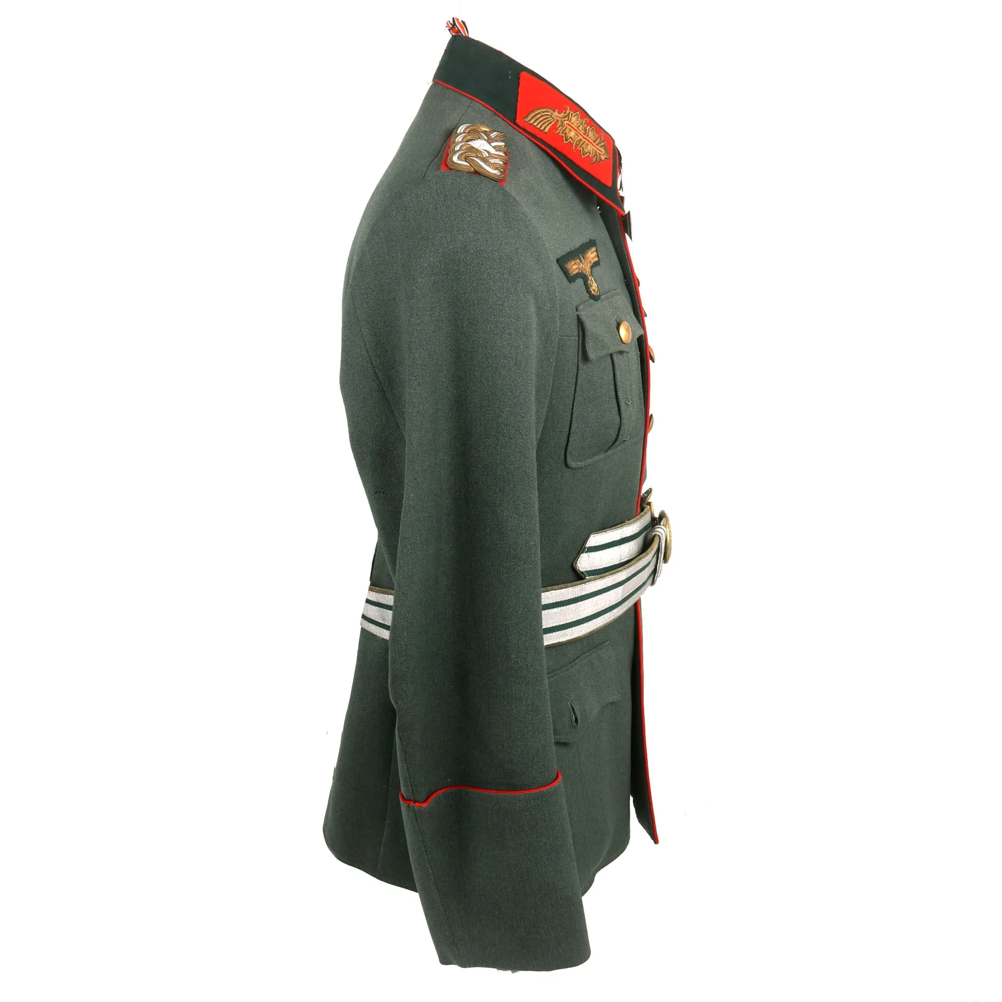 Original German WWII 11th Panzer Division Commander Generalleutnant Wend von Wietersheim Uniform Set - Formerly Part of the A.A.F. Tank Museum