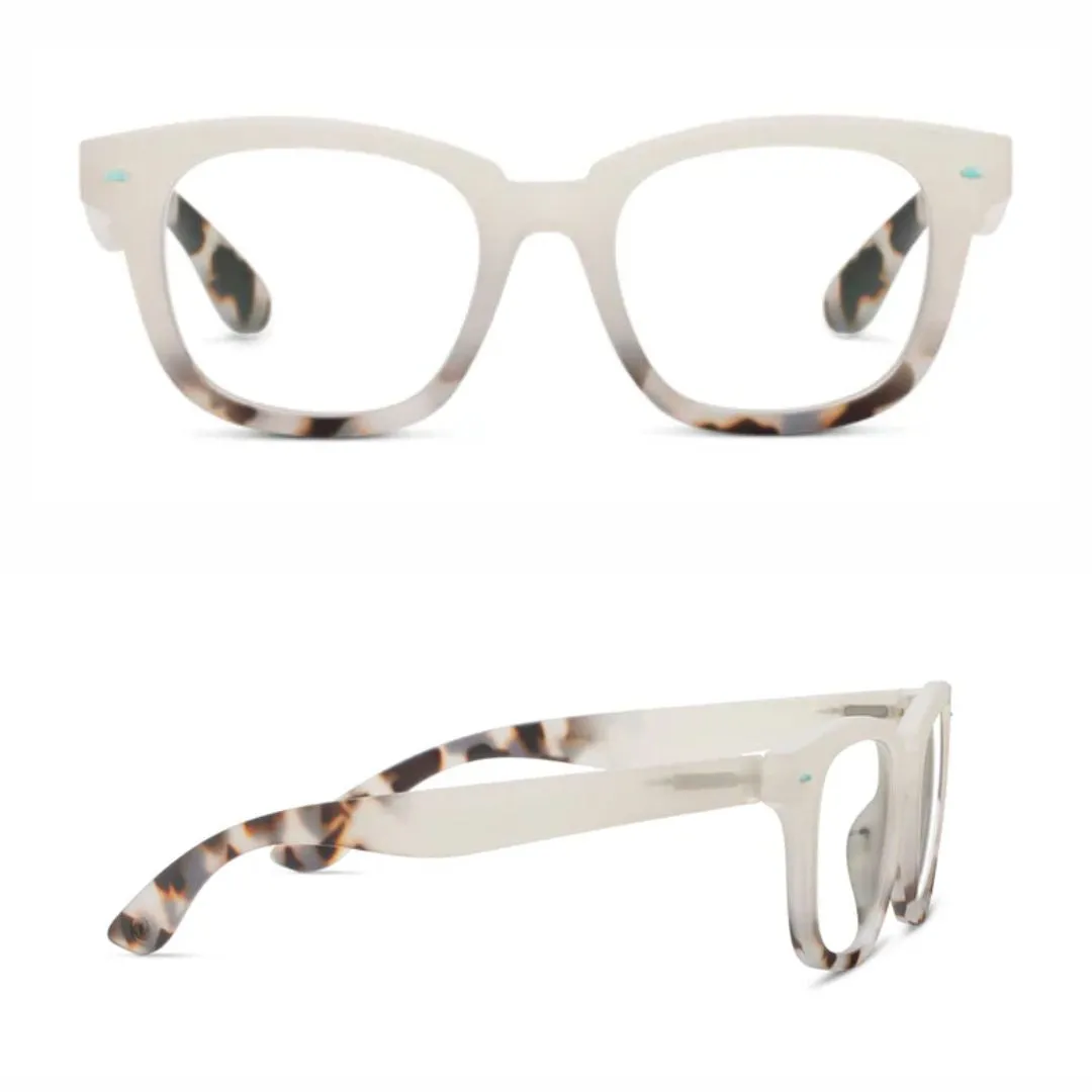 Peepers Reading Glasses: Hidden Gem Frost/Chai Tortoise