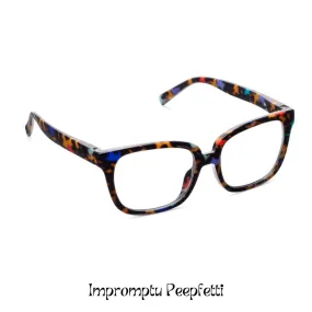 Peepers Reading Glasses: Impromptu Peepfetti