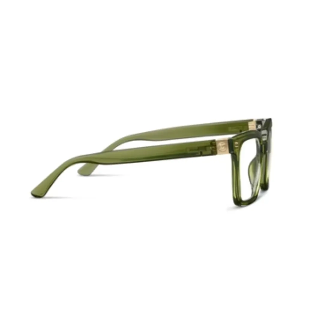 Peepers Reading Glasses: Montage Green