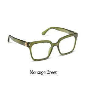 Peepers Reading Glasses: Montage Green