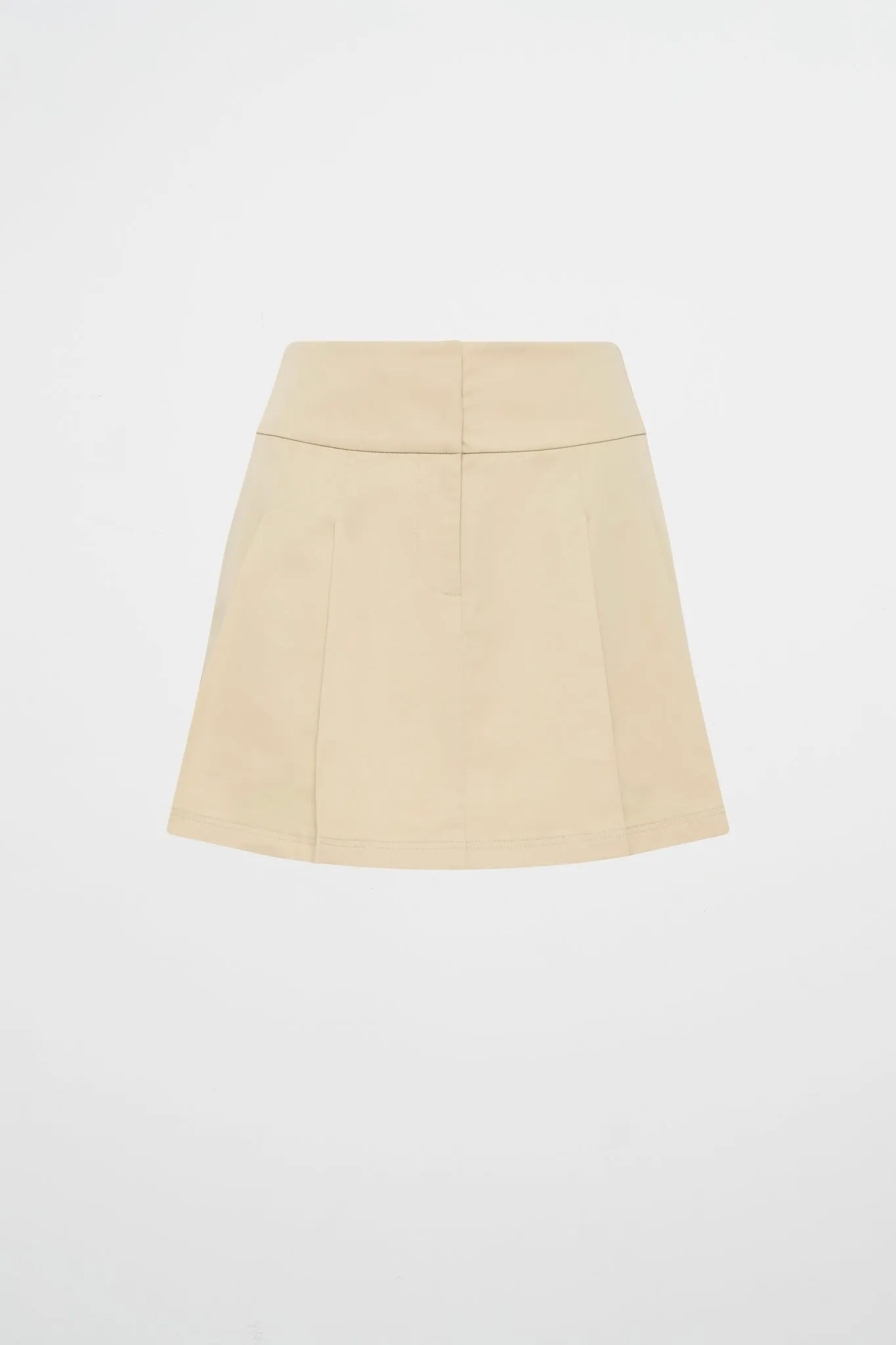 Pleated Mini Skirt 648