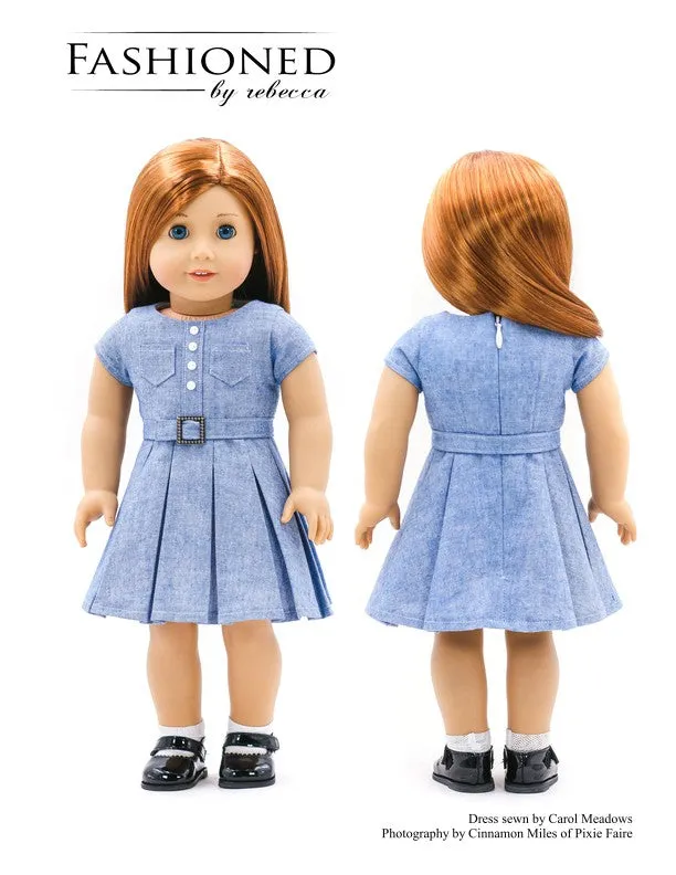 Pretty Pleats 18" Doll Clothes Pattern